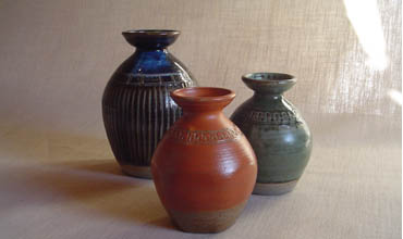 Bottle vases et des vase